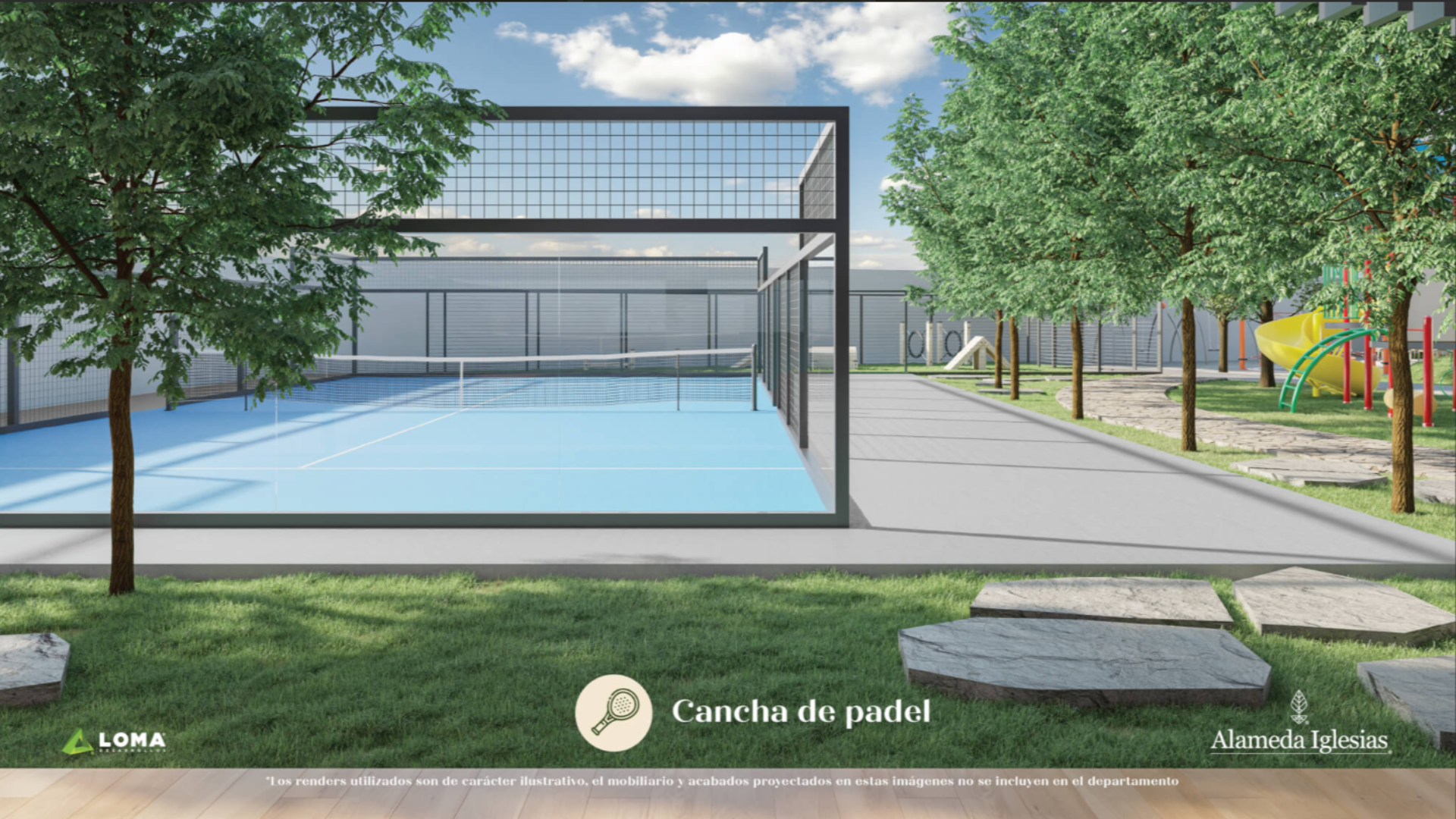 Cancha de Pádel